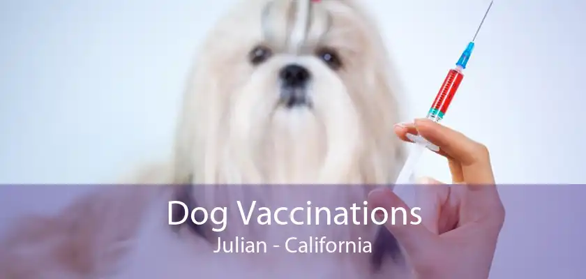 Dog Vaccinations Julian - California