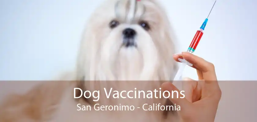 Dog Vaccinations San Geronimo - California