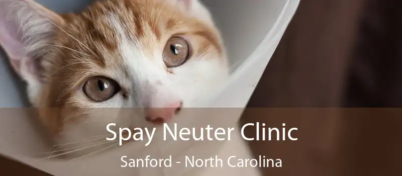 Spay Neuter Clinic Sanford - North Carolina